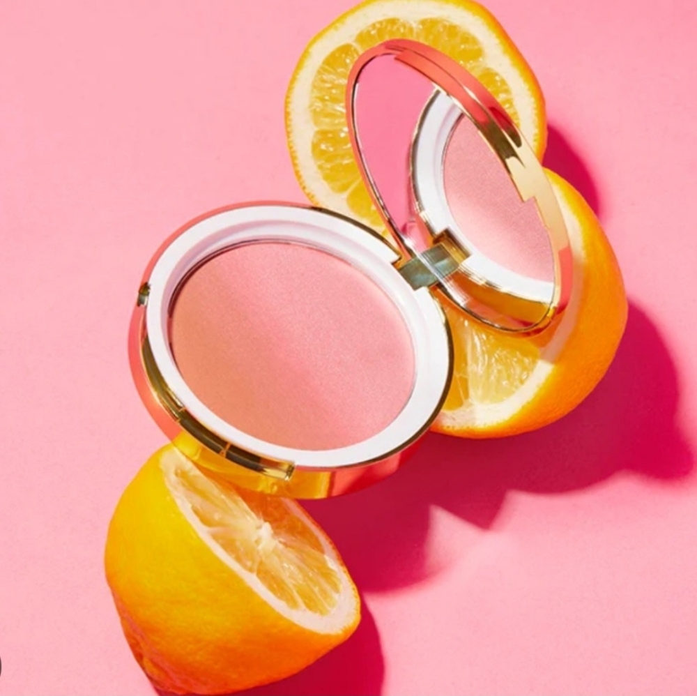 New WINKY LUX Pink Lemonade Ombre Blush 8.4g Light Wear Creamy Pigment Rose